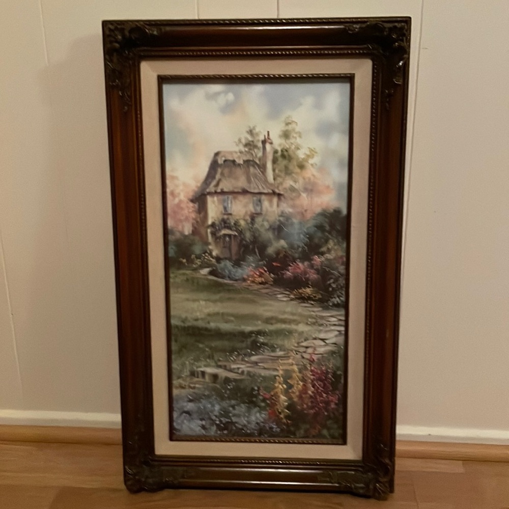 Marty Bell “Surrey Garden House” Signed Print 1985